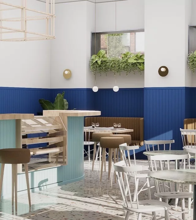 Blue Coffee, Interior design · café · 4