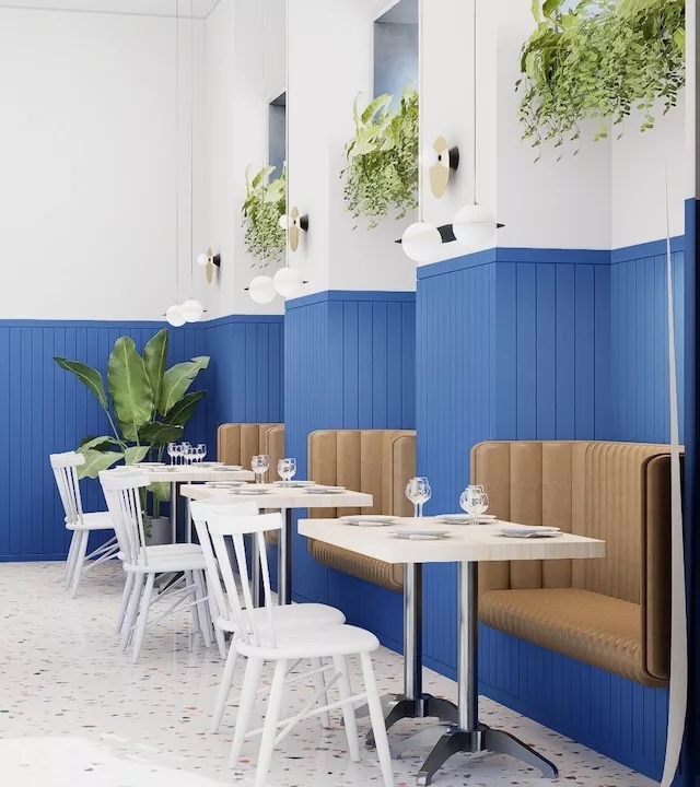 Blue Coffee, Interior design · café · 6