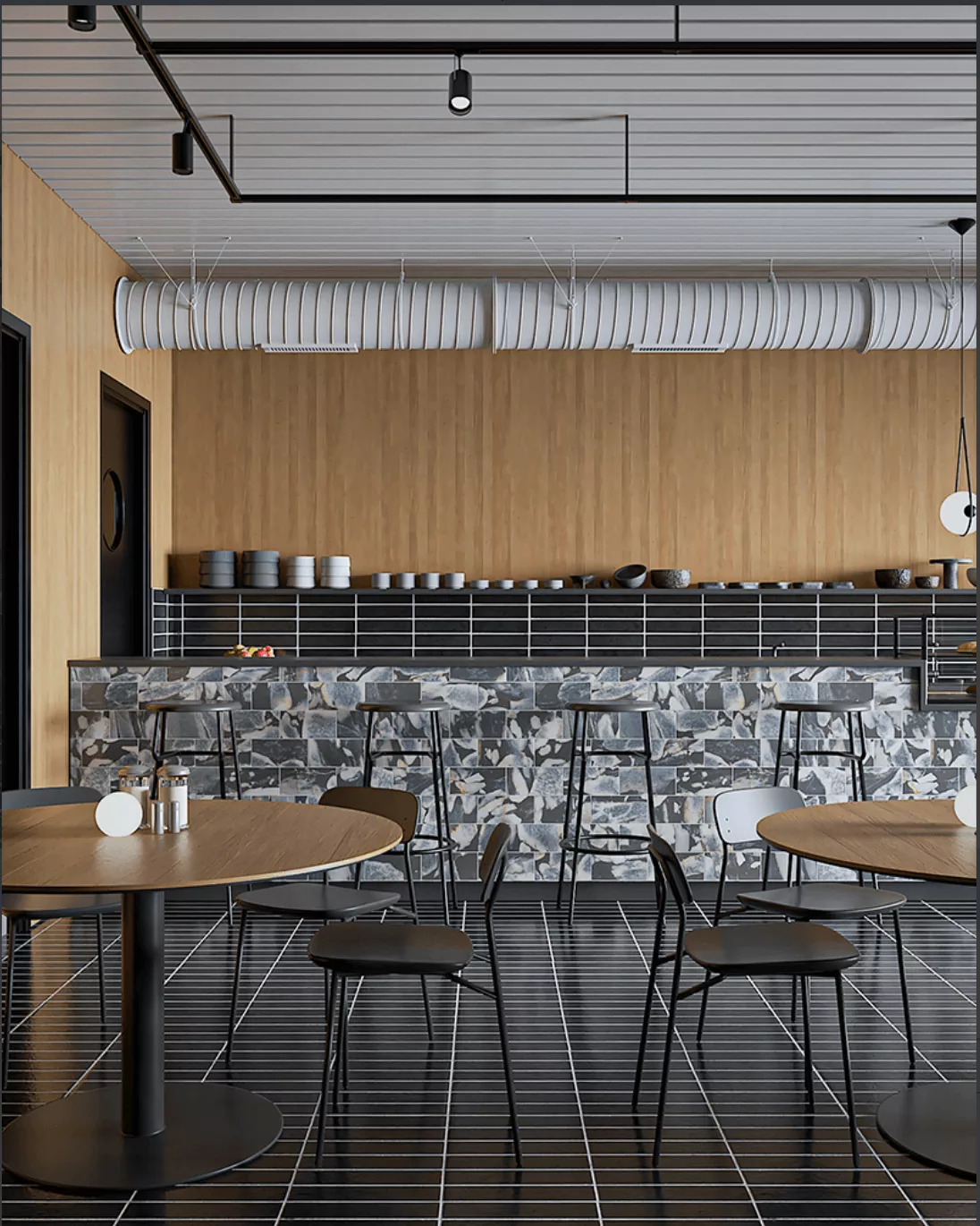 Coffee La Italia, Design de interiores · cafeteria · 3