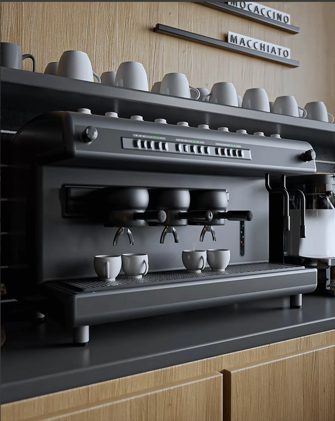 Coffee La Italia, Design de interiores · cafeteria · 6