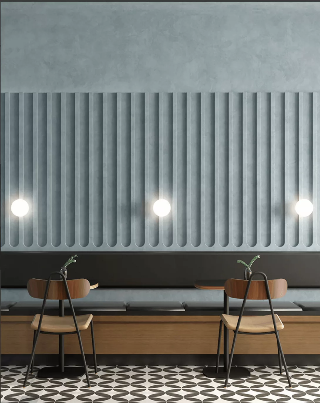 Coffee Light Blue, Design d'intérieur · café · 3