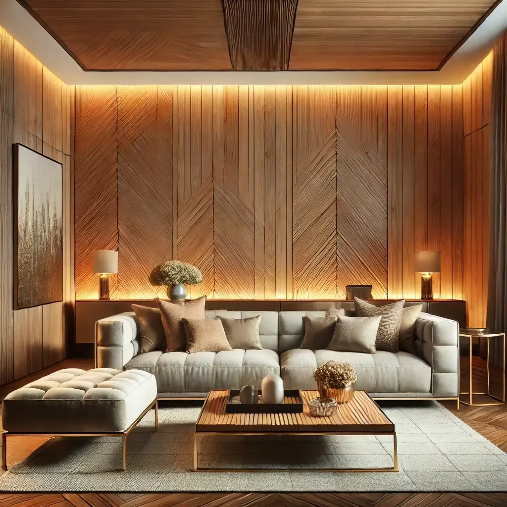 Decorative wood wall: bring a natural touch to your decor