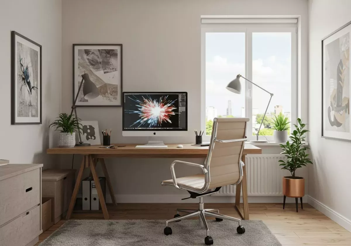 Home office design: combine style and efficiency in your workspace