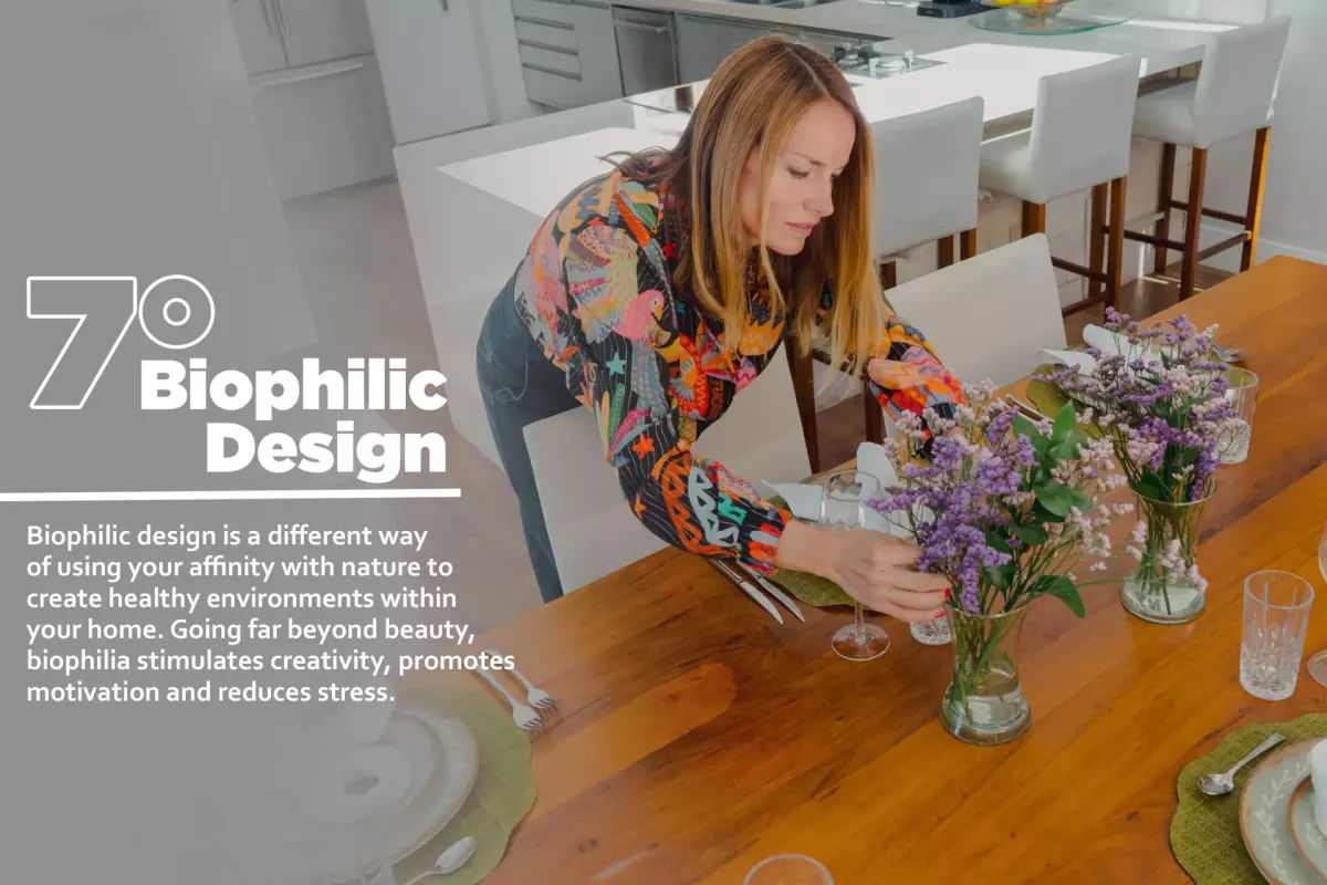 Tendances de la décoration intérieure 2024 : harmoniser ta maison avec la nature et la technologie