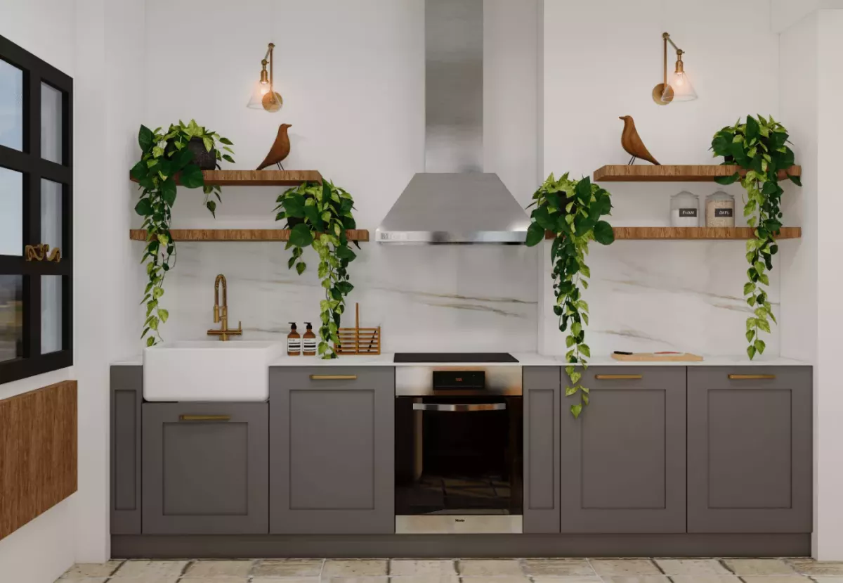 La Barre, Interior design · kitchen