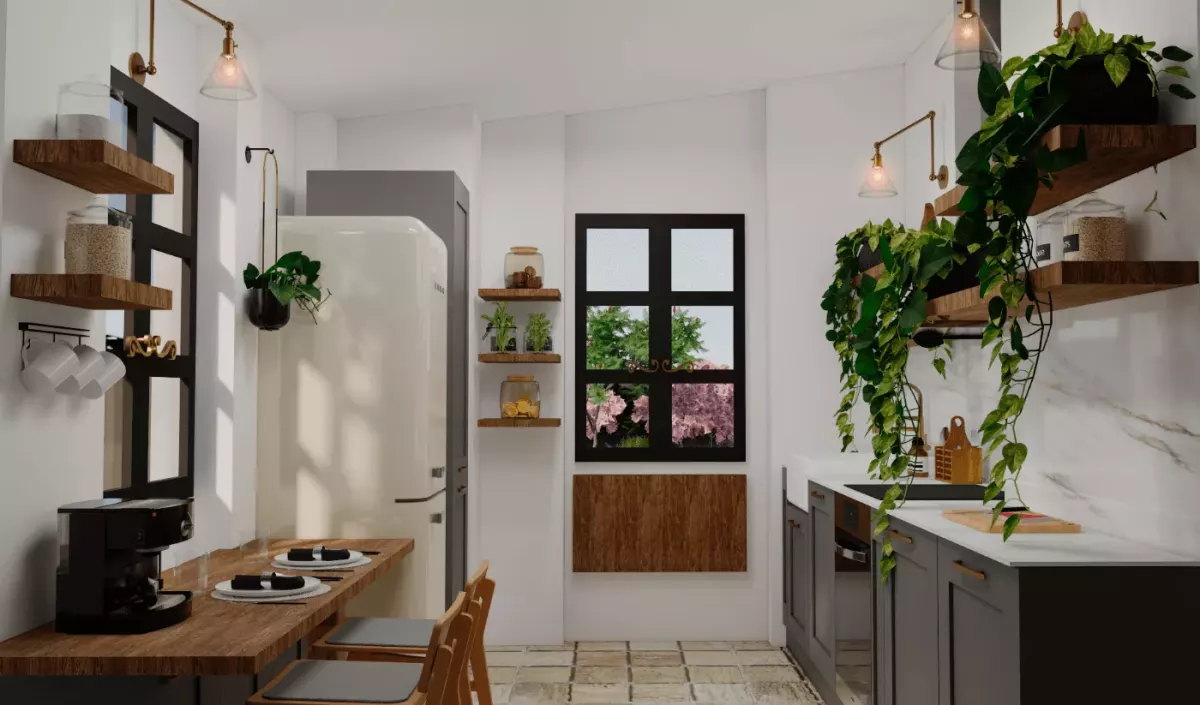 La Barre, Interior design · kitchen · 2