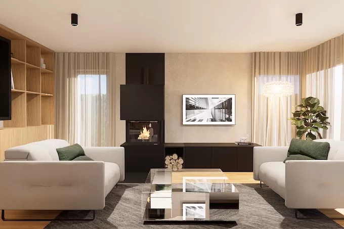 La Croix, Interior architecture and design · villa · 9