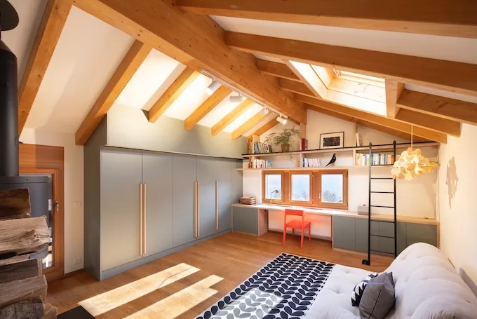L’Eglise, Design d'intérieur · chalet · 26