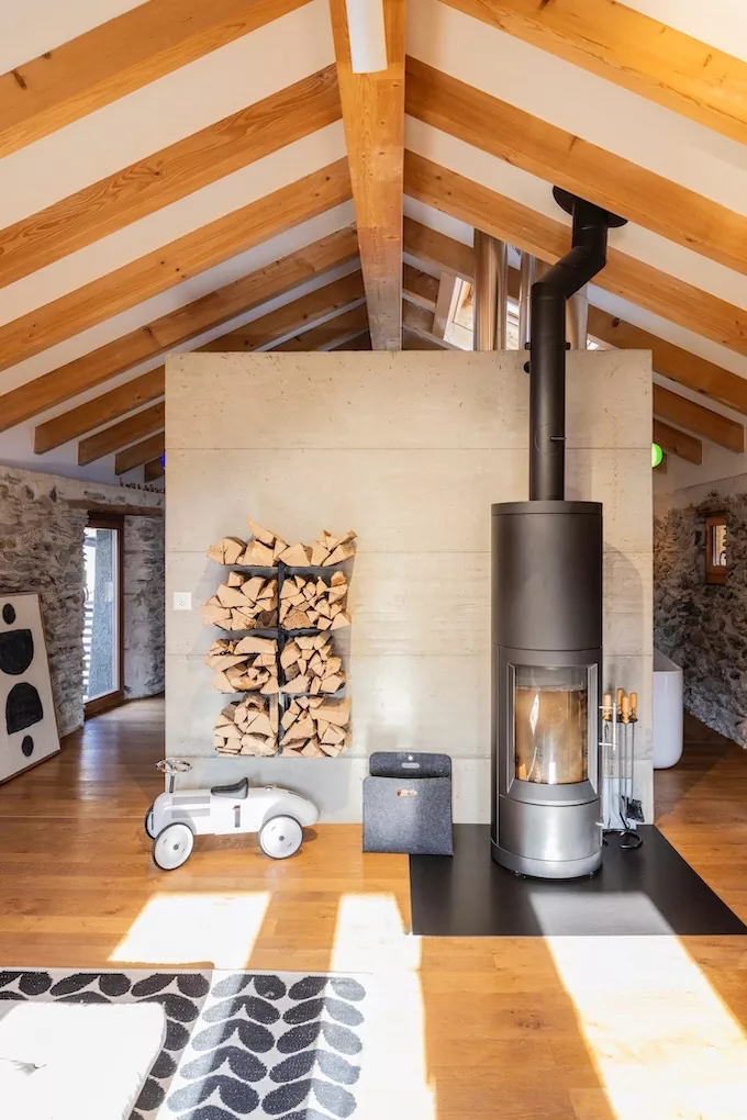 L’Eglise, Design d'intérieur · chalet · 35