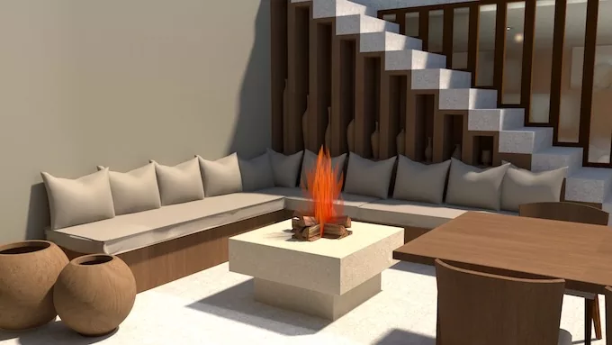Maroc, Design de interiores · casa troglodita · 8