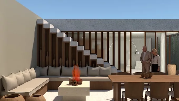 Maroc, Design de interiores · casa troglodita · 10