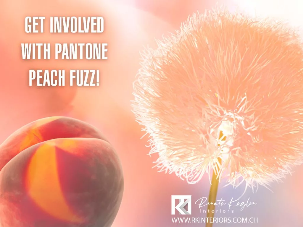 Pantone announces peach fuzz as the trend color for 2024!