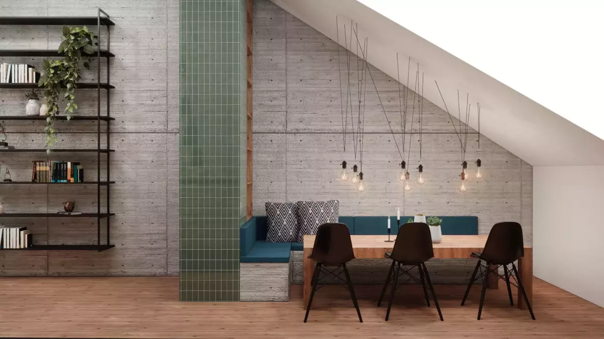 Porte du Chateau, Interior design · village house