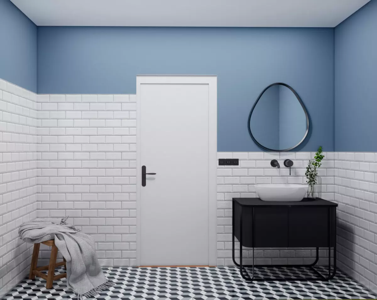 Porte du Chateau, Design d'intérieur · maison de village · 5