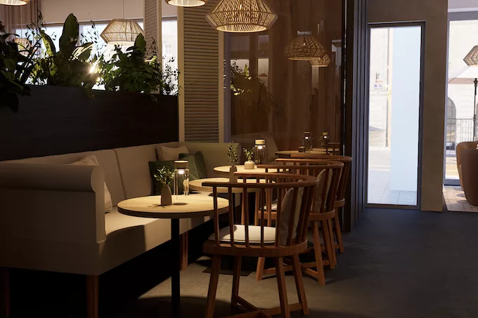 Restaurant Eat Me, Design d'intérieur · restaurant · 21
