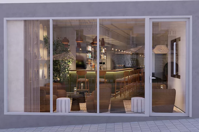 Restaurant Eat Me, Design d'intérieur · restaurant · 25