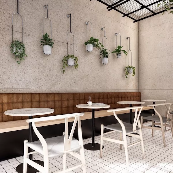 Scandinavian Coffee, Interior design · café