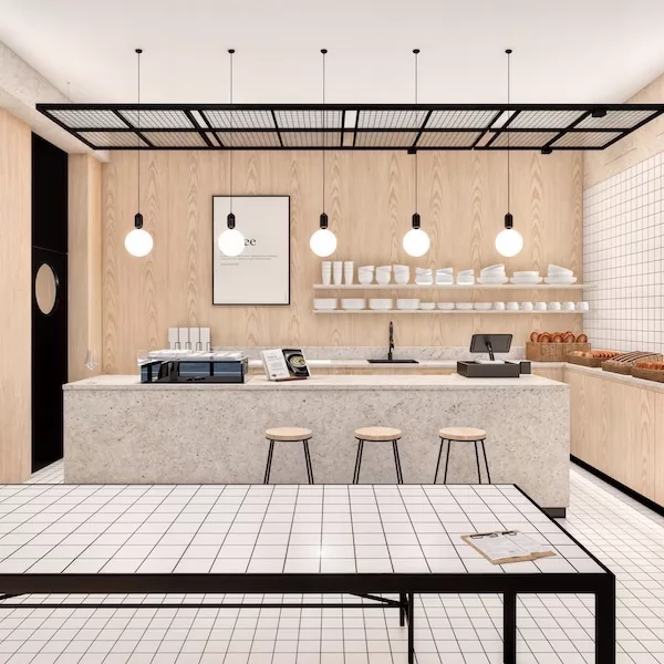 Scandinavian Coffee, Design d'intérieur · café · 2