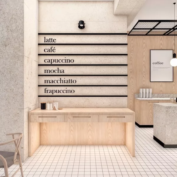 Scandinavian Coffee, Design d'intérieur · café · 3
