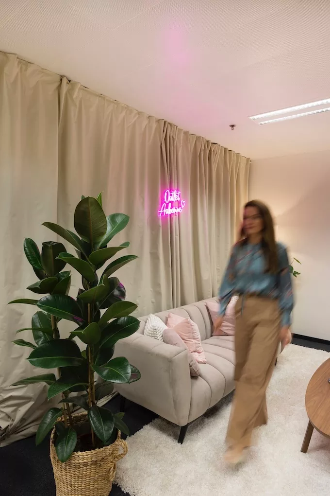 Showroom Outlet Aubonne, Interior design · showroom