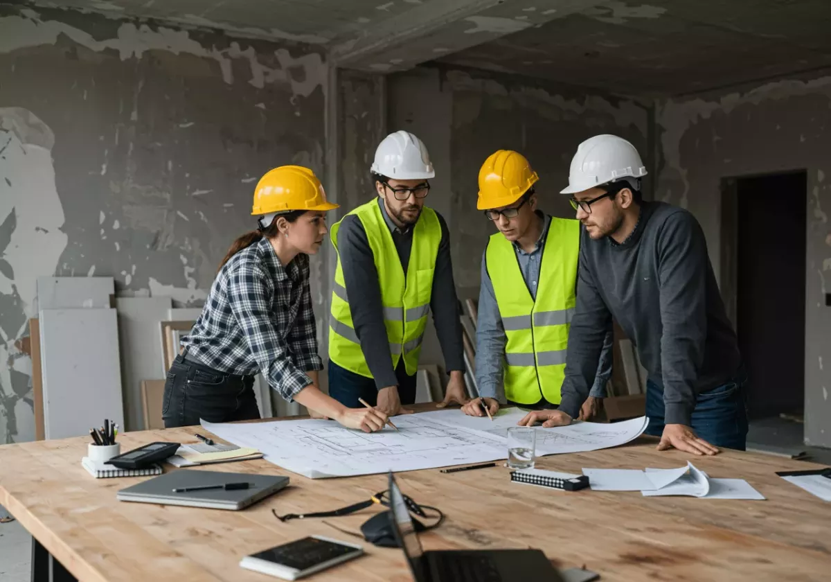 Coordination de chantier : comment un designer d’intérieur facilite vos travaux