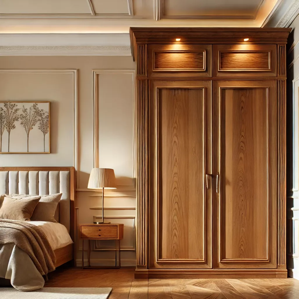 Wooden wardrobe: elegance and durability for your interior