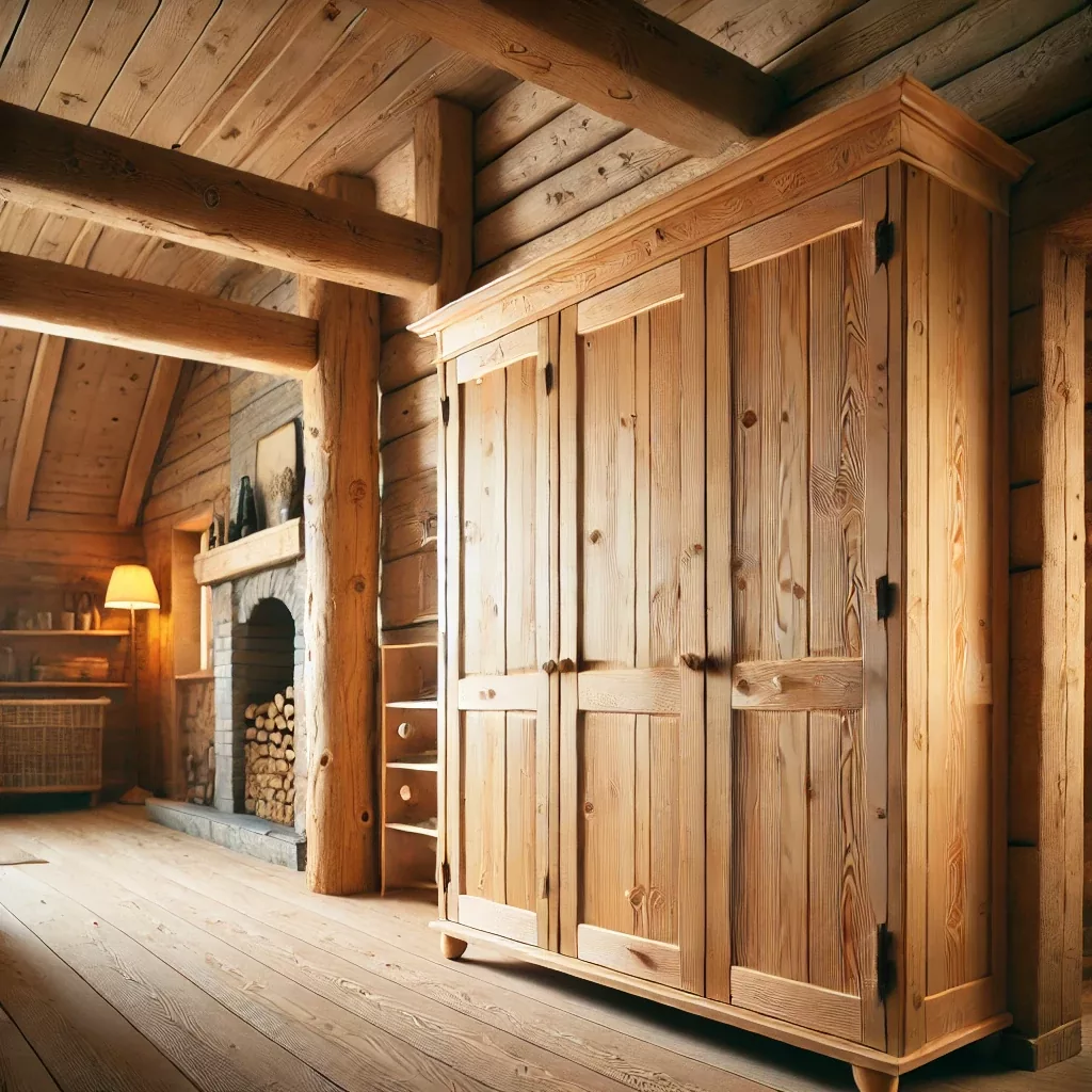 Wooden wardrobe: elegance and durability for your interior