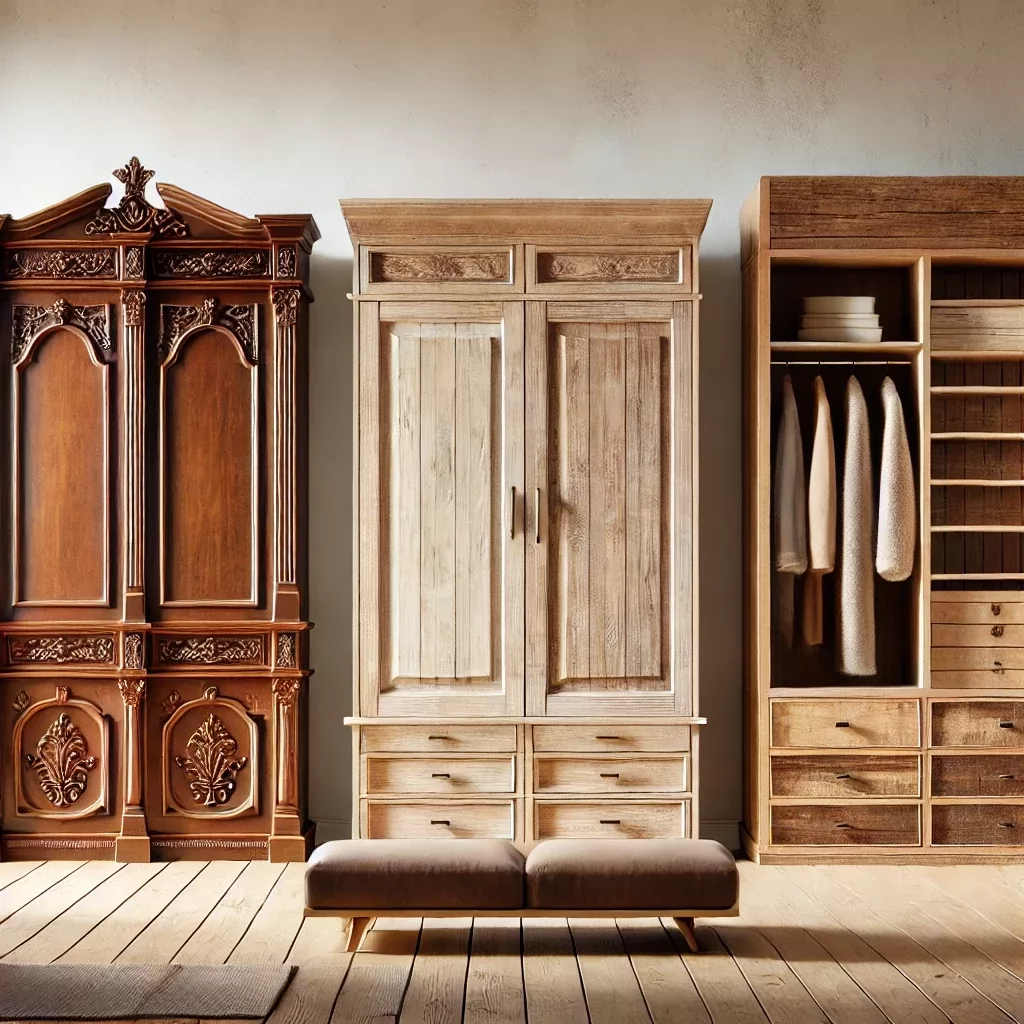 Wooden wardrobe: elegance and durability for your interior