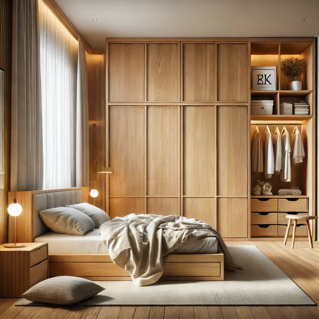 Wooden wardrobe: elegance and durability for your interior